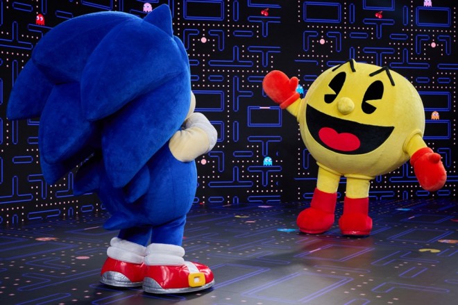 Sonic, Pac-Man
